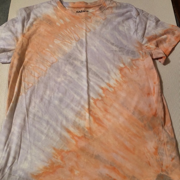 Garage Clothing Oversized Short Sleeve Tie Dye Top - Picture 2 of 5